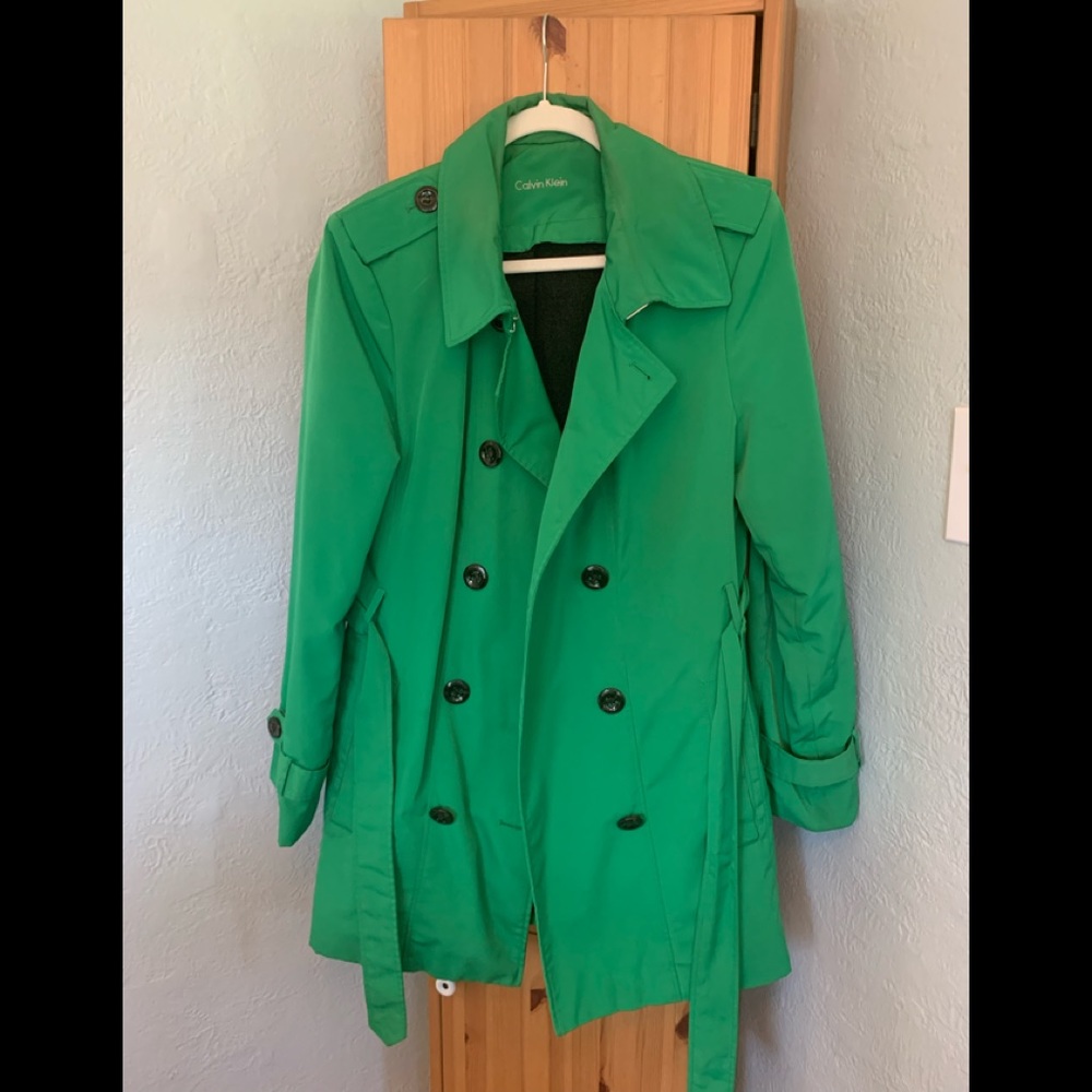 Calvin Kline short Trench Coat